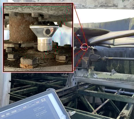 Vibration Analysis Logging on Cooling Tower Fan